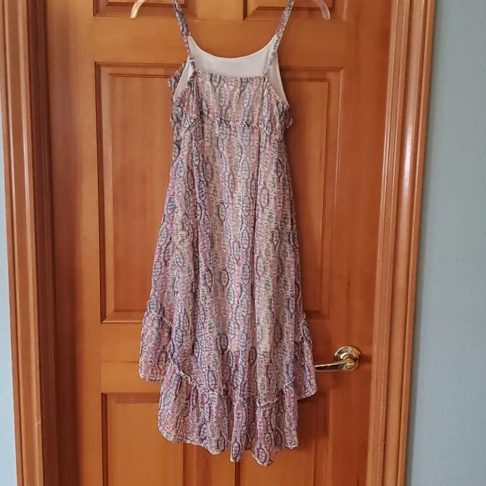 Disney D-Signed High Low Flowy‎ Spaghetti Strap Dress Size Large